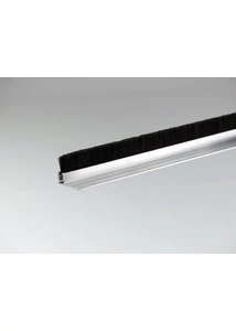 "F" natúr alu profilos kefetömítés 10 mm-es sörtével