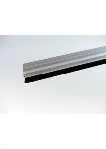 "h" natúr alu profilos kefetömítés 10 mm-es sörtével