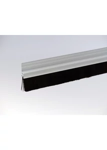 "h" natúr alu profilos kefetömítés 25 mm-es sörtével