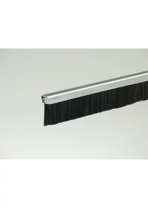 "U" galvanizált acél profilos kefetömítés 32 mm-es sörtével
