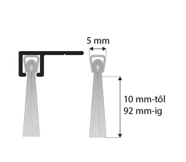 5 mm-es magmérettel 5 mm-es magmérettel