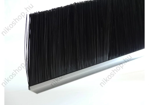 "F" natúr alu profilos kefetömítés 238 mm-es sörtével "F" natúr alu profilos kefetömítés 238 mm-es sörtével