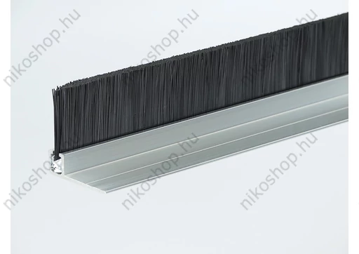 "F" natúr alu profilos kefetömítés 38 mm-es sörtével "F" natúr alu profilos kefetömítés 38 mm-es sörtével