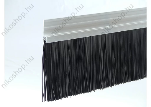 "h" natúr alu profilos kefetömítés 133 mm-es sörtével "h" natúr alu profilos kefetömítés 133 mm-es sörtével